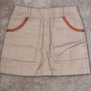 NWT Coach Twill Workwear Skirt